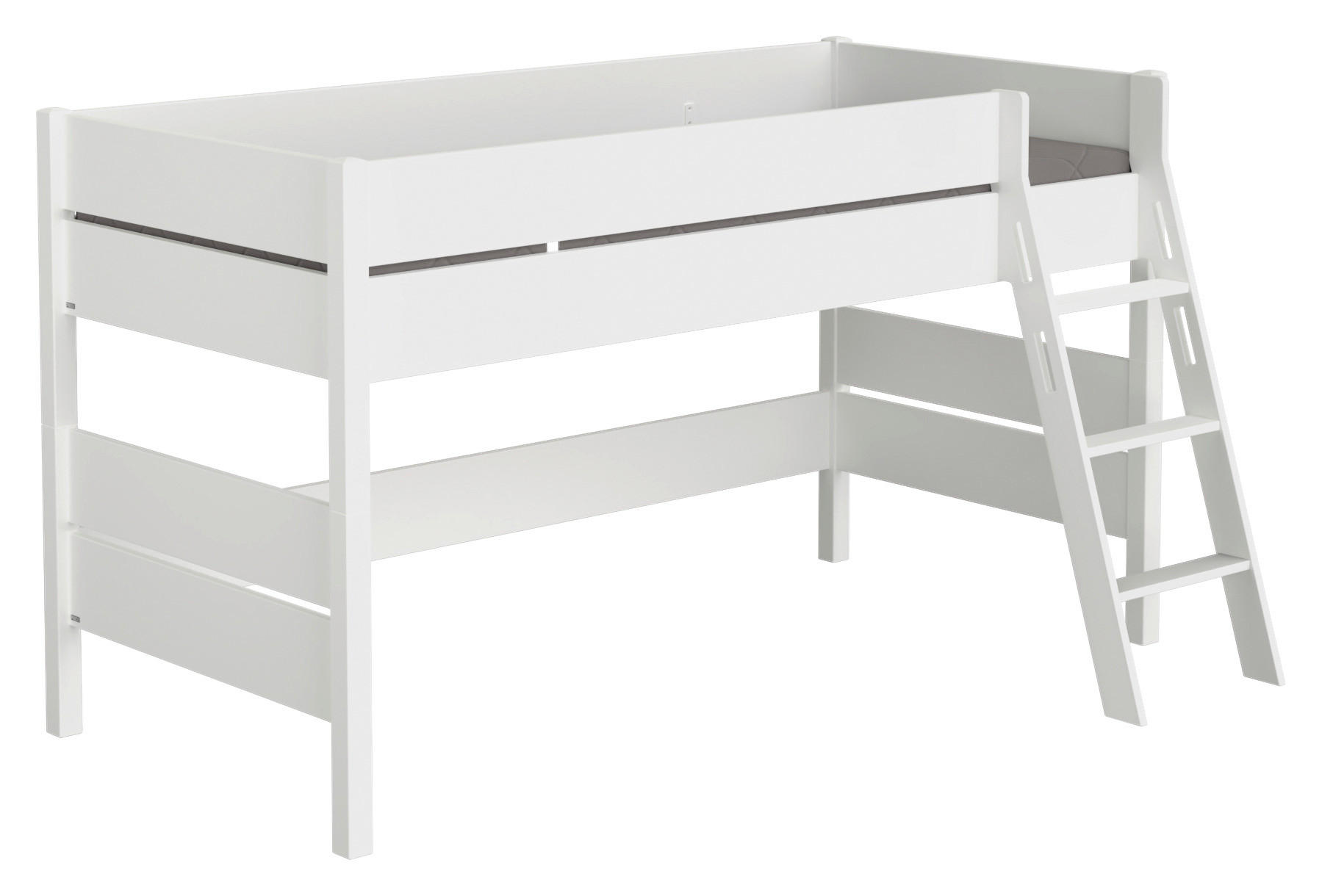 SPIELBETT 90/200 cm Weiß  - Weiß, KONVENTIONELL (90/200cm) - Paidi