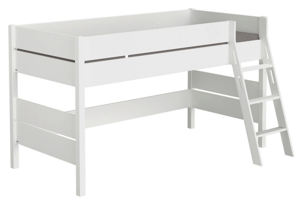 SPIELBETT 90/200 cm Weiß  - Weiß, KONVENTIONELL (90/200cm) - Paidi