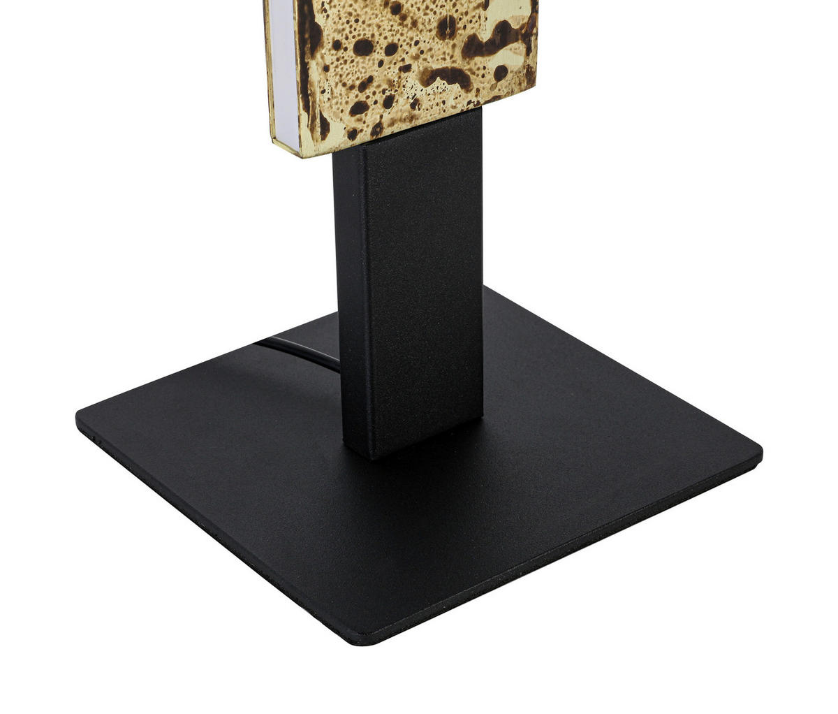 LED-TISCHLEUCHTE Oxira 14/40/14 cm  - Multicolor/Schwarz, Design, Kunststoff/Metall (14/40/14cm) - Dieter Knoll