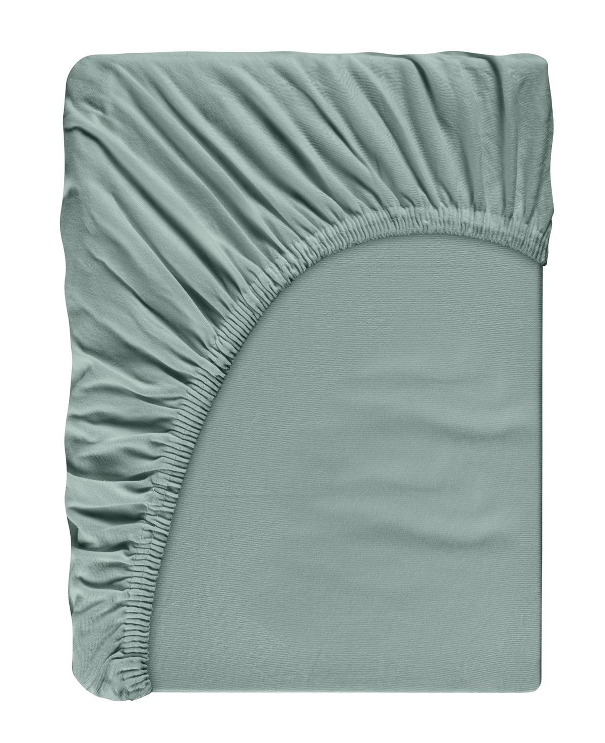 ELASTICKÉ PROSTĚRADLO, zelená, 150/200 cm - zelená, Basics, textil (150/200cm) - Esposa