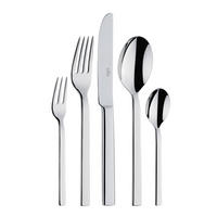 BESTECKSET Venezia 30-teilig Edelstahl  - Edelstahlfarben, Basics, Metall - Cilio