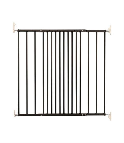 TREPPENSCHUTZGITTER 106,8/68 cm  - Schwarz, Basics, Metall (106,8/68cm) - Baby Dan