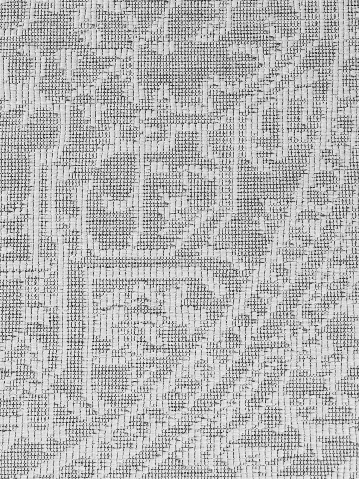 OUTDOORTEPPICH 160 cm Duet Grau, Weiß  - Weiß/Grau, Design, Kunststoff (160cm)