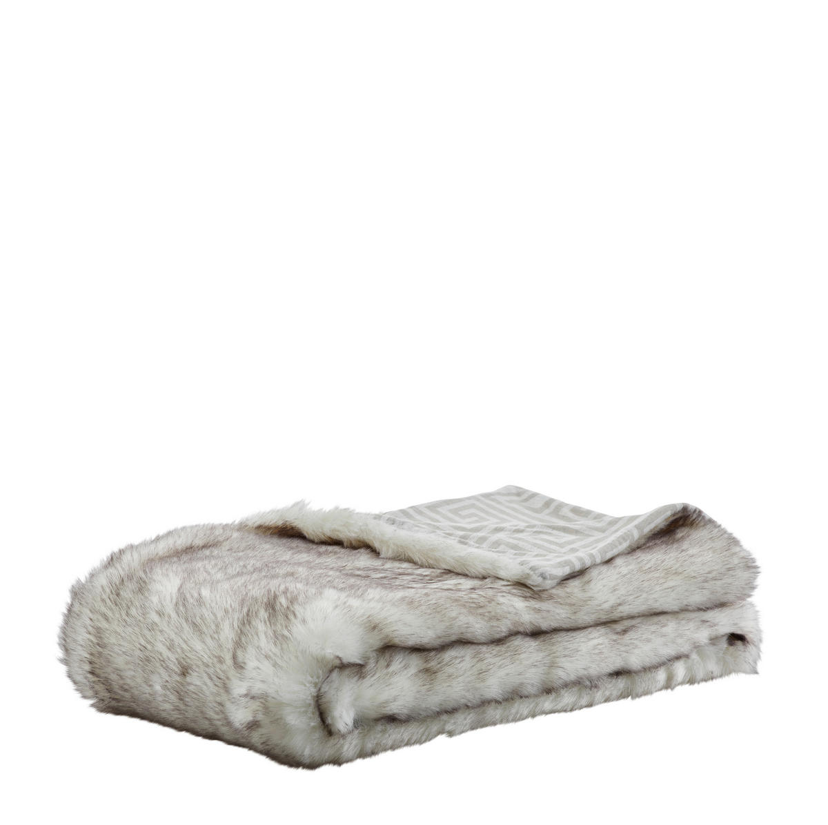 FELLDECKE Reborn Husky Legacy 140/190 cm  - Hellgrau/Weiß, Design, Textil (140/190cm) - Zoeppritz