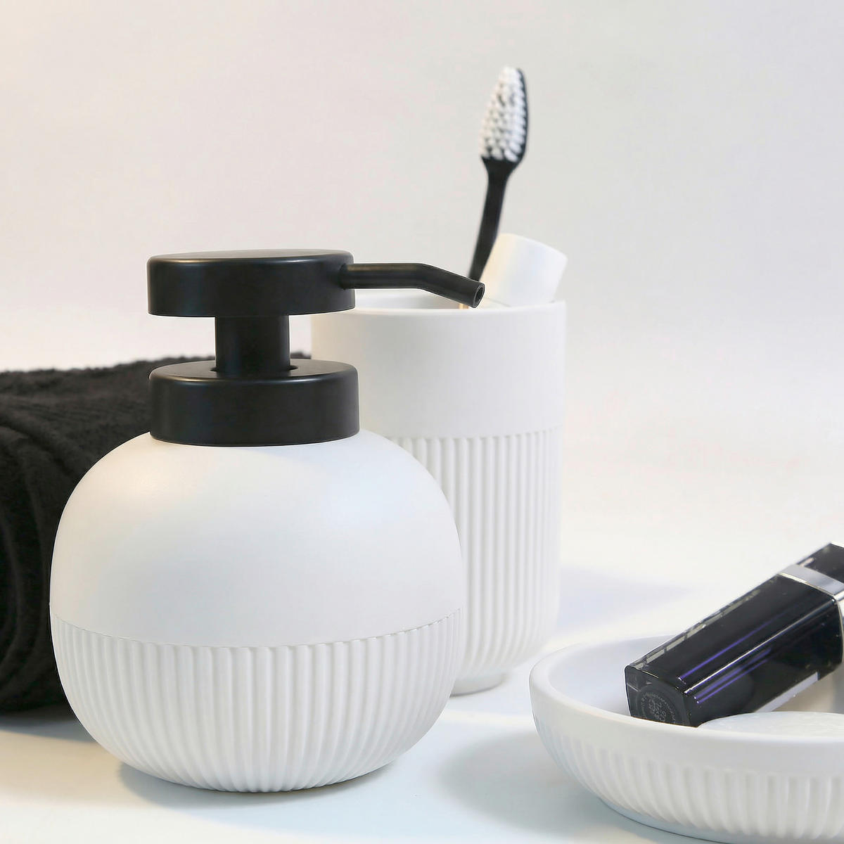SEIFENSCHALE Kunststoff  - Weiß, Basics, Kunststoff (11.5/2.8/11.5cm) - MSV