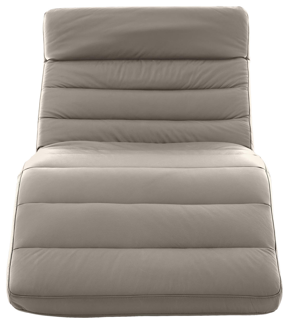 RELAXLIEGE in Mikrofaser Grau  - Schwarz/Grau, Design, Textil/Metall (95/91/170cm) - Chilliano