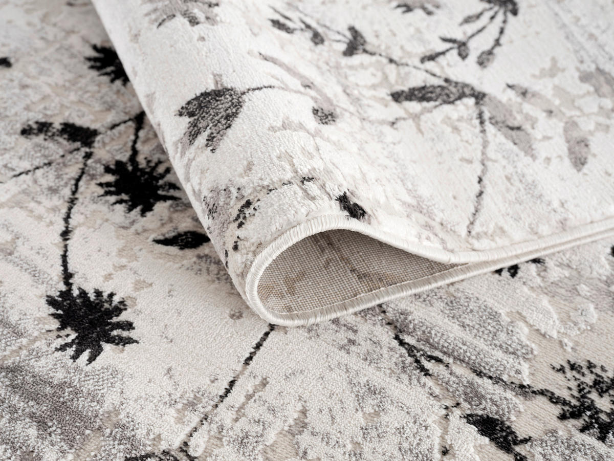 TKANÝ KOBEREC, 160/230 cm, černá - černá, Design, textil (160/230cm) - Novel