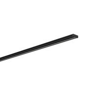 VORHANGSCHIENE - Schwarz, Basics, Metall (150cm) - Homeware