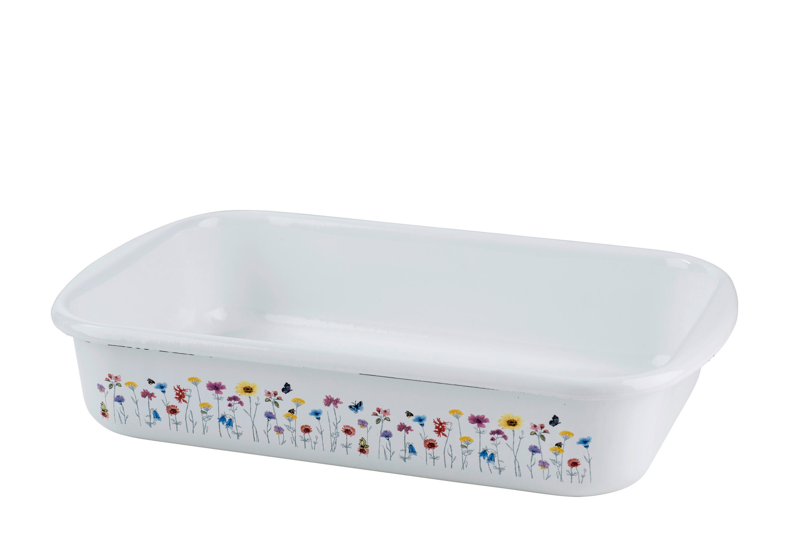 BRÄTER Flora 35/23/7,5 cm - Weiß, LIFESTYLE, Metall (35/23/7,5cm) - Riess