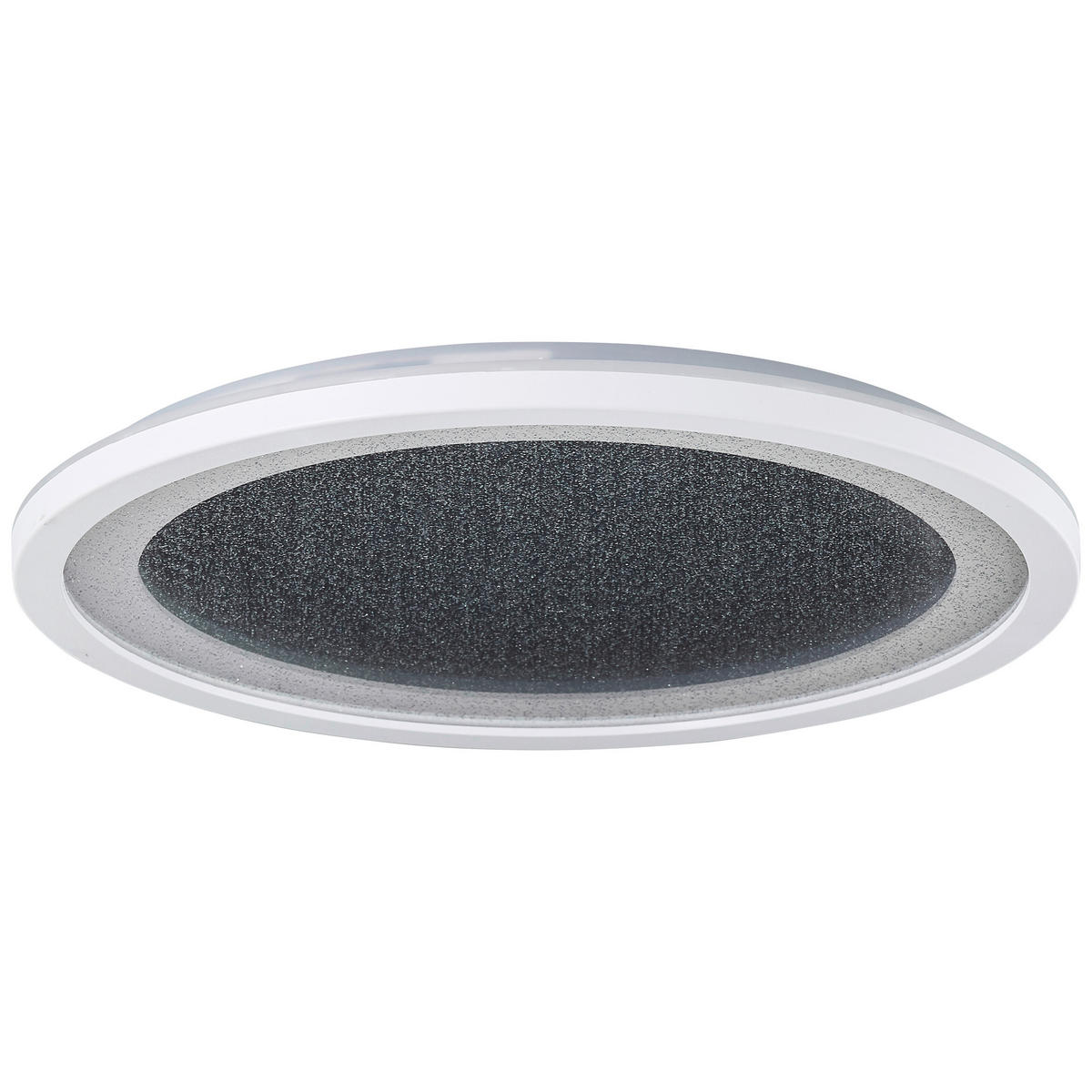 LED PLAFONJERA  - bela/crna, Osnovno, plastika (29,5/2,5cm)