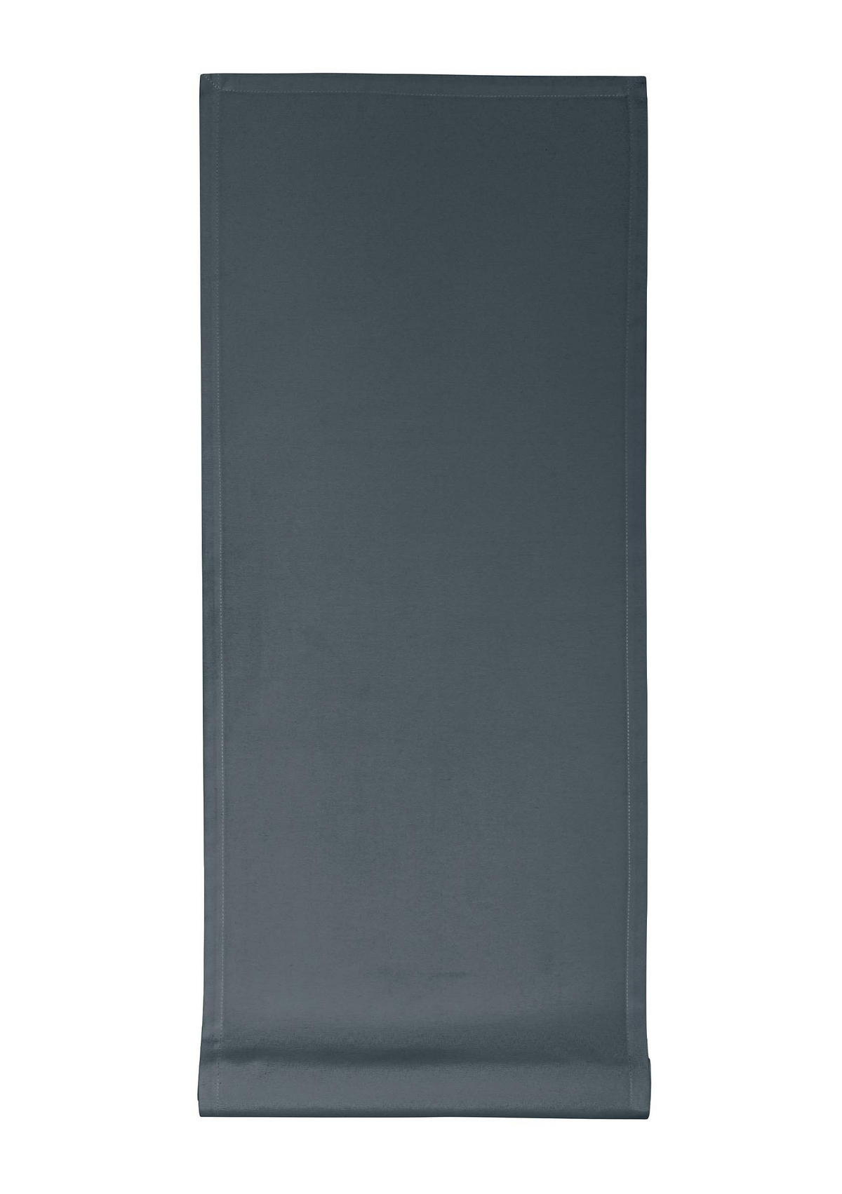 ÚZKY OBRUS, 40/150 cm, antracitová - antracitová, Basics, textil (40/150cm) - Boxxx