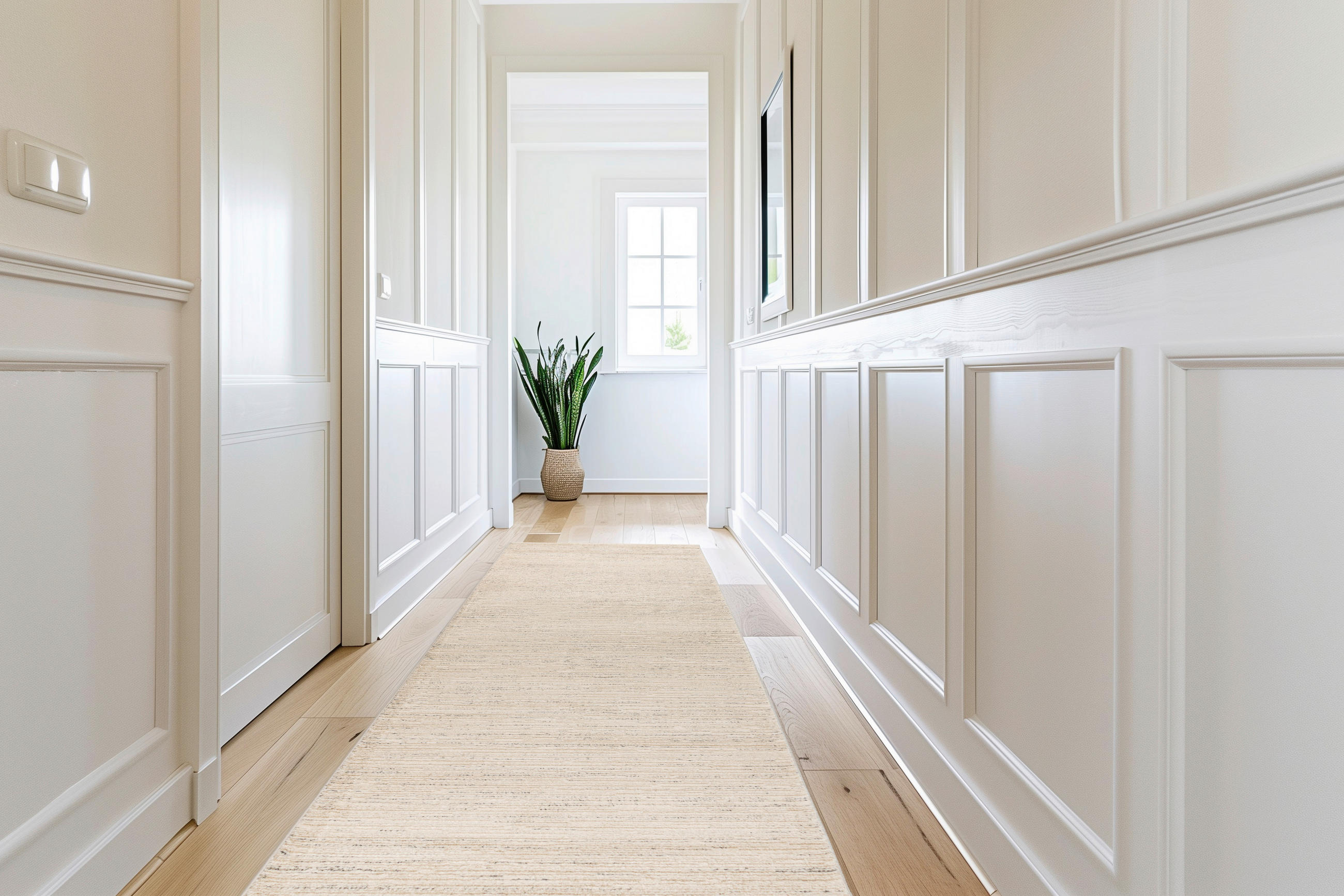 FLACHWEBETEPPICH 80/300 cm My Parma Creme  - Creme, Design, Textil (80/300cm) - Obsession