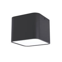 TAKLAMPA Grimasola 14/14/11 cm  - vit/svart, Design, metall/plast (14/14/11cm) - Eglo