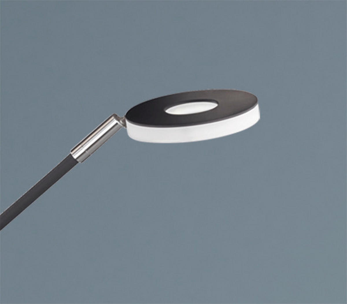 LED-STEHLEUCHTE - Schwarz, Basics, Metall (25/150cm) - Fischer & Honsel