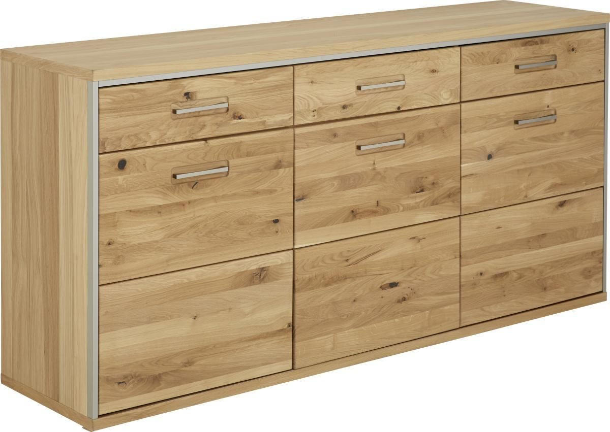 SIDEBOARD 184/89/45 cm  - ekfärgad, Klassisk, metall/trä (184/89/45cm) - MID.YOU