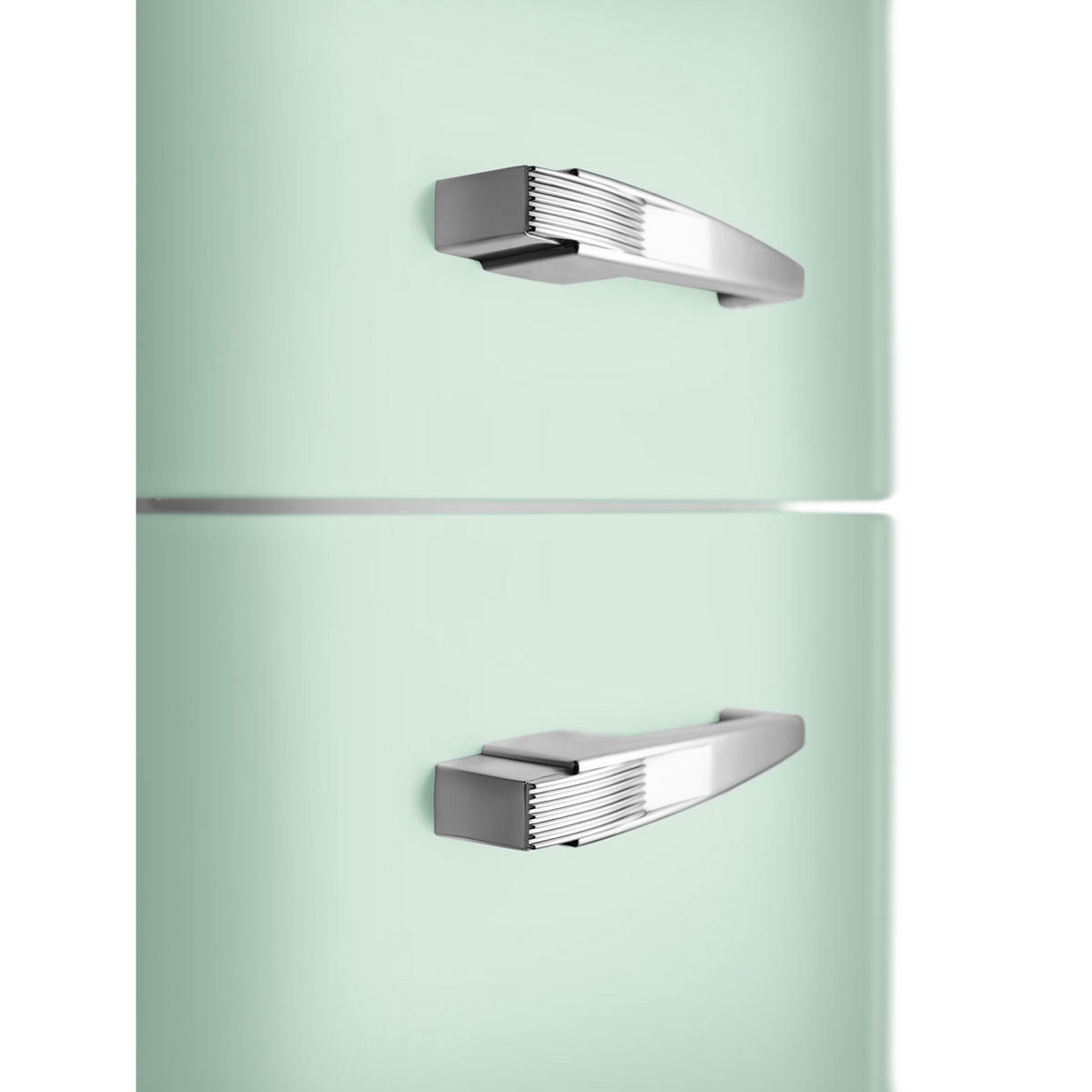 KÜHL-GEFRIER-KOMBINATION 60/172/72,8 cm FAB30RPG5  - Pastellgrün, Basics, Metall (60/172/72,8cm) - SMEG