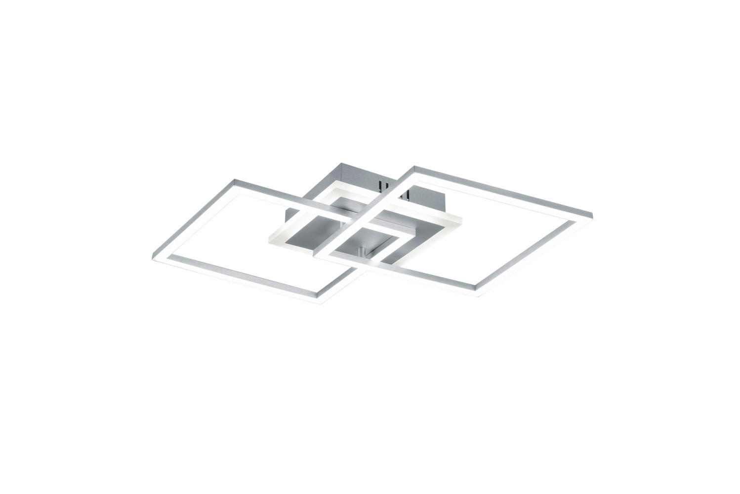PLAFONIERĂ CU LED - titan, Basics, metal (57,5/7,5cm)