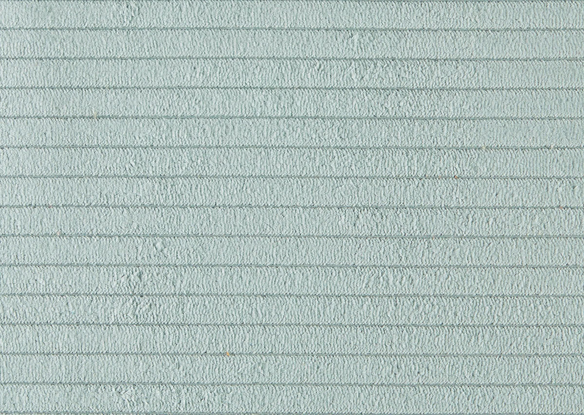 SCHLAFSOFA Cord Hellblau  inkl. Bettkasten, Schlaffunktion, Armteilverstellung  - Schwarz/Hellblau, Design, Textil/Metall (200/85/90cm) - Novel