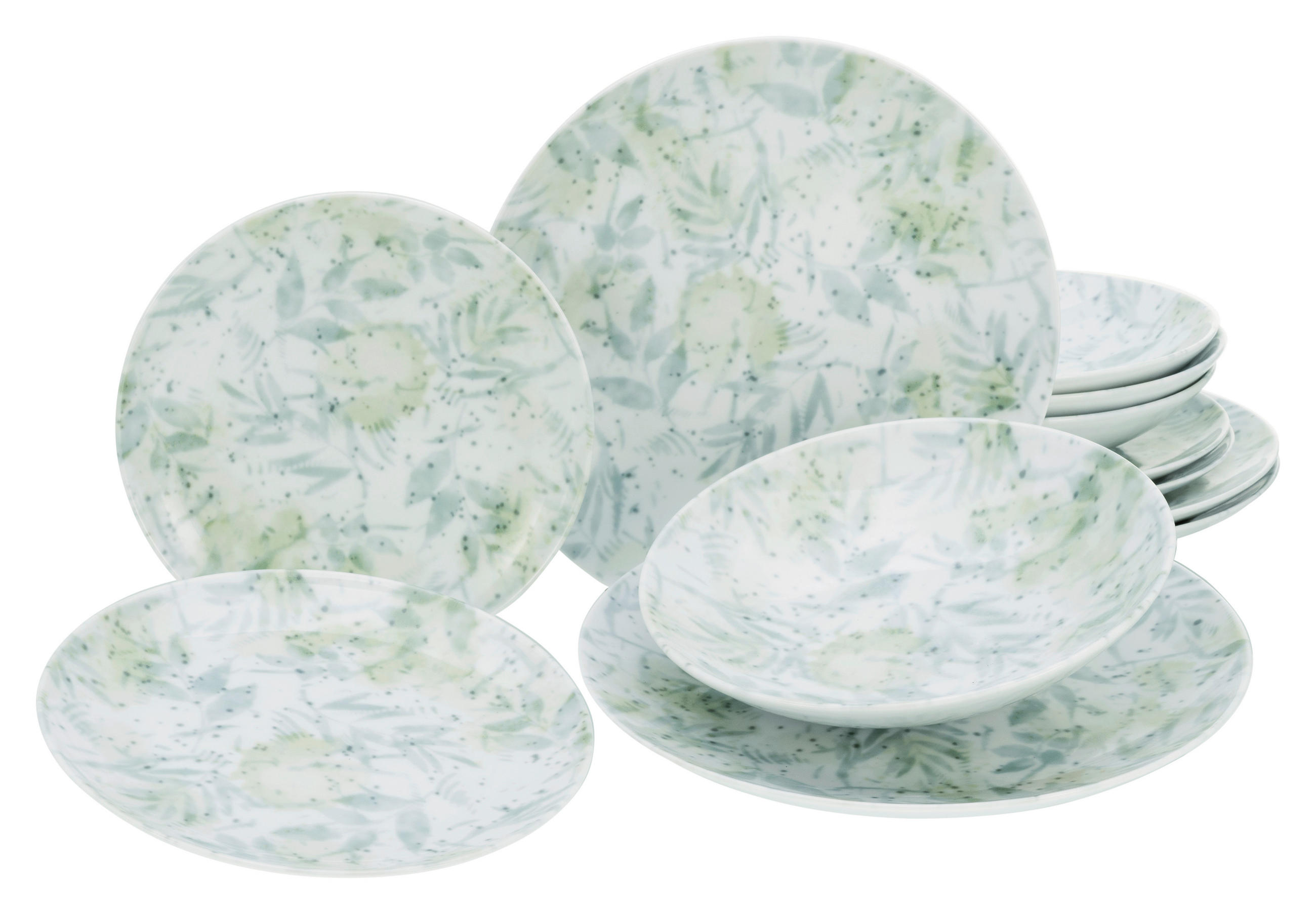 JÍDELNÍ SOUPRAVA, porcelán - vícebarevná, Basics, keramika - Creatable