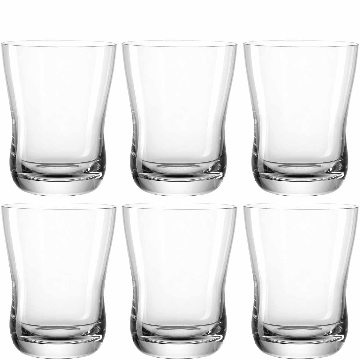 GLÄSERSET Vita 6-teilig  - Transparent, LIFESTYLE, Glas (8,4/10,8/8,4cm) - Leonardo