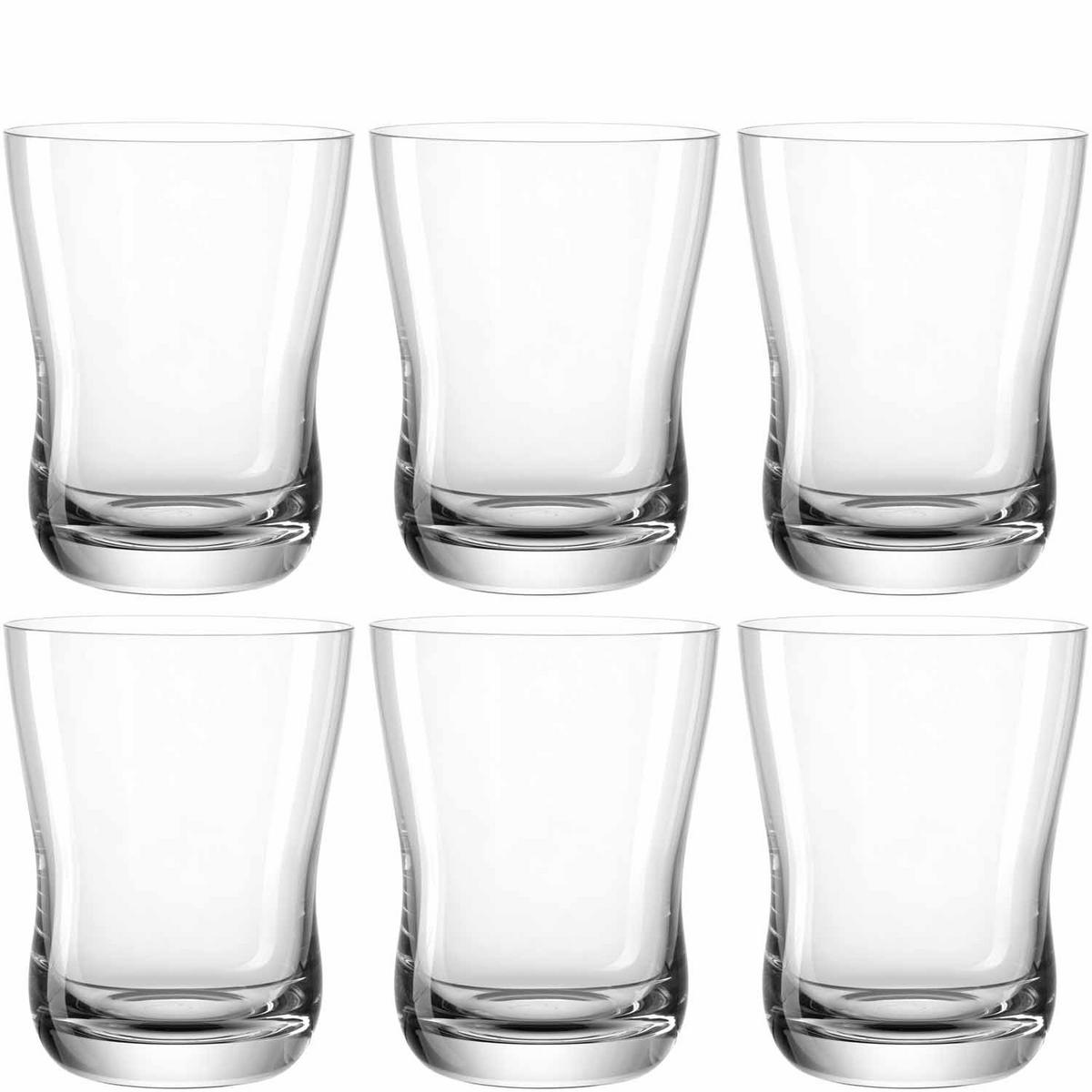 GLÄSERSET Vita 6-teilig  - Transparent, LIFESTYLE, Glas (8,4/10,8/8,4cm) - Leonardo