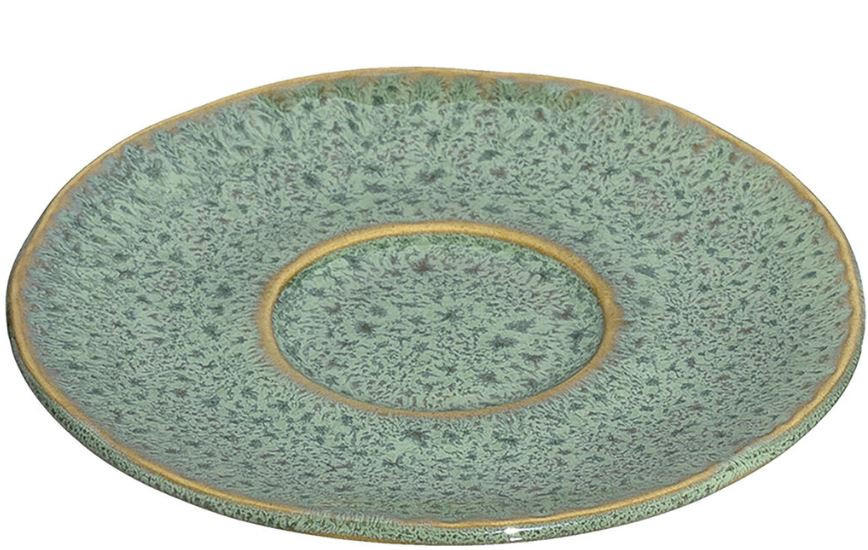 ESPRESSO-UNTERTASSE - Grün, LIFESTYLE, Keramik (11cm) - Leonardo