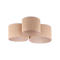 DECKENLEUCHTE 70/27 cm   - Beige, Natur, Naturmaterialien (70/27cm)