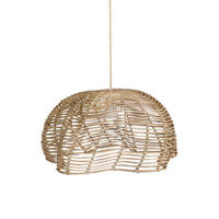 HÄNGELEUCHTE Mayla 53/32/53 cm   - Beigebraun, Natur, Naturmaterialien (53/32/53cm) - PR Home