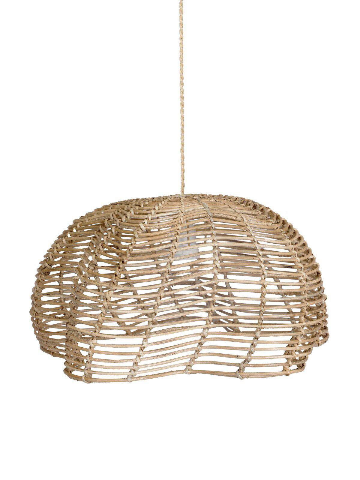 HÄNGELEUCHTE Mayla 53/32/53 cm   - Beigebraun, Natur, Naturmaterialien (53/32/53cm) - PR Home