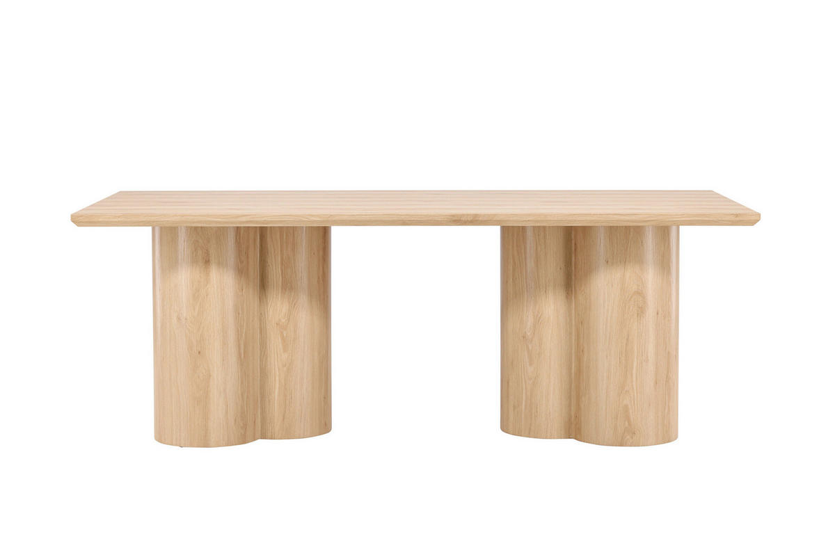 ESSTISCH in Holz 210/100/75 cm   - Beige, MODERN, Holz (210/100/75cm) - Livetastic