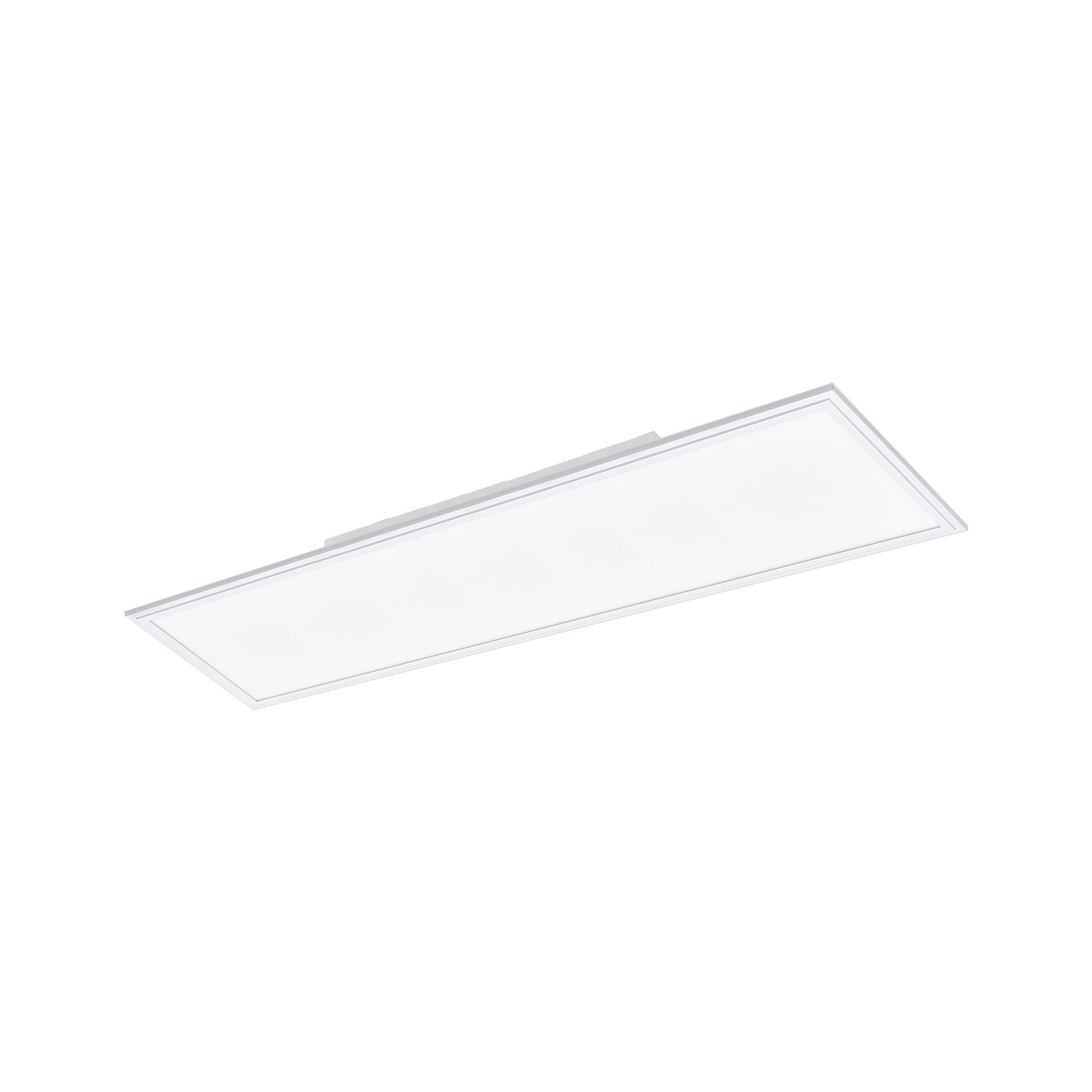 LED-DECKENLEUCHTE Salobrena-Z  Smart 120/30/5 cm   - Weiß, Design, Kunststoff/Metall (120/30/5cm) - Eglo