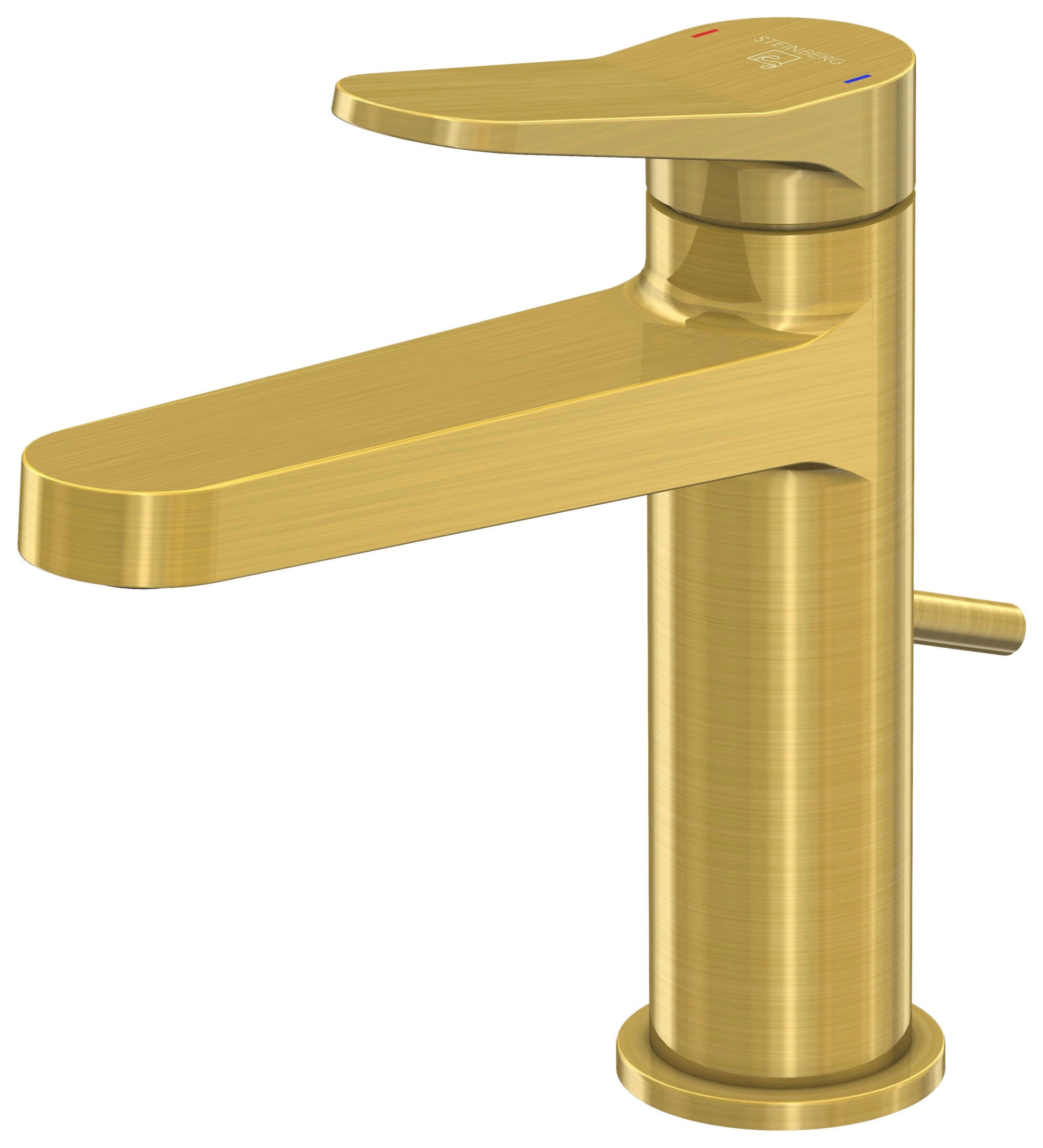 XXXLutz Waschtischarmatur Steinberg Serie 340 Gold 3.9x16.9x16 cm
