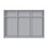 DREHTÜRENSCHRANK 6-türig Graphitfarben - Graphitfarben/Alufarben, KONVENTIONELL, Holzwerkstoff/Kunststoff (300/216/58cm) - Hom`in DREHTÜRENSCHRANK 6-türig Graphitfarben - Graphitfarben/Alufarben, KONVENTIONELL, Holzwerkstoff/Kunststoff (300/216/58cm) - Hom`in