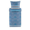 BETTWÄSCHE Maser Satin 200/200 cm  - Blau, Basics, Textil (200/200cm) - Bassetti