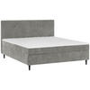 BOXBETT 180/200 cm  in Grau  - Schwarz/Grau, KONVENTIONELL, Holz/Textil (180/200cm) - Welnova
