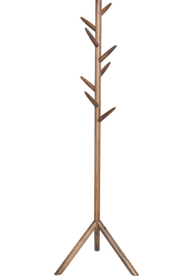 KLÄDSTÄLLNING i brun 50/164/50 cm - brun, trä (50/164/50cm) - Best Price