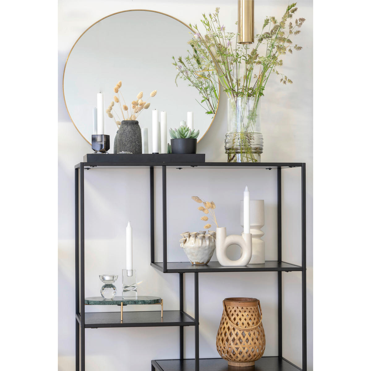 VASE  - Grau, Design, Keramik