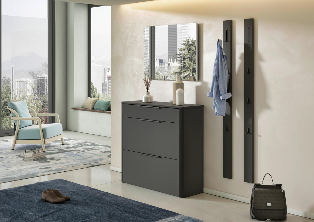 WANDSPIEGEL 88/64/3 cm  - Klar, Design, Glas (88/64/3cm) - Dieter Knoll
