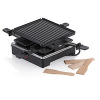 RACLETTE-GRILL Geneva  - Schwarz, Basics, Metall (21.5/21.5/12cm) - Kela