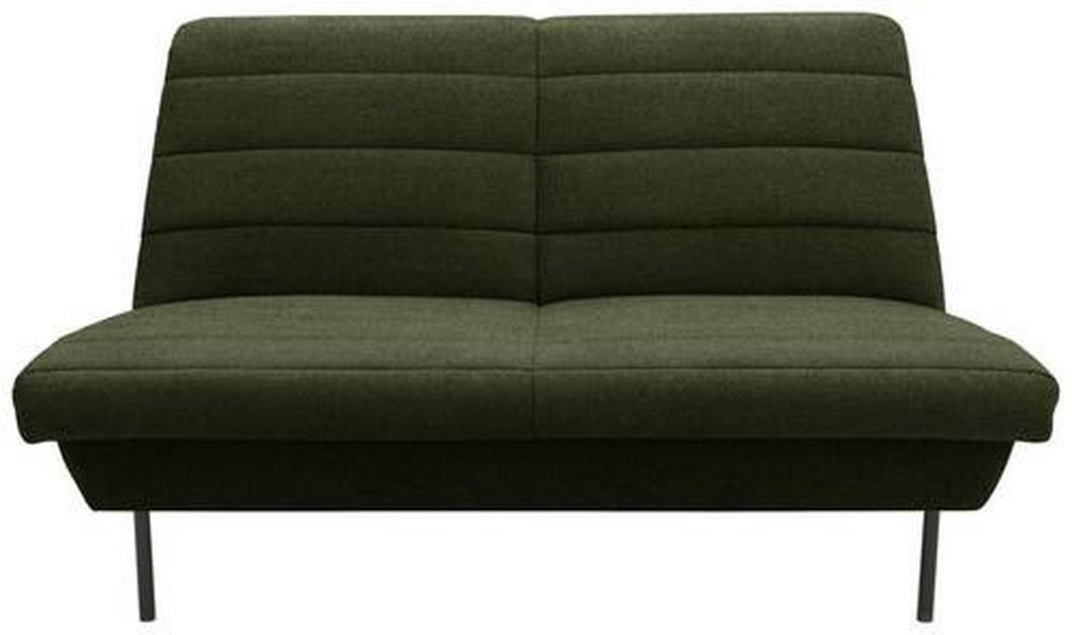 2-SITZER-SOFA Grün  - Schwarz/Grün, Design, Textil/Metall (145/92/103cm) - LOOKS by W.Joop