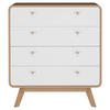 KOMMODE  in 80/88/39 cm  - Eichefarben/Weiß, Design, Holzwerkstoff (80/88/39cm) - MID.YOU