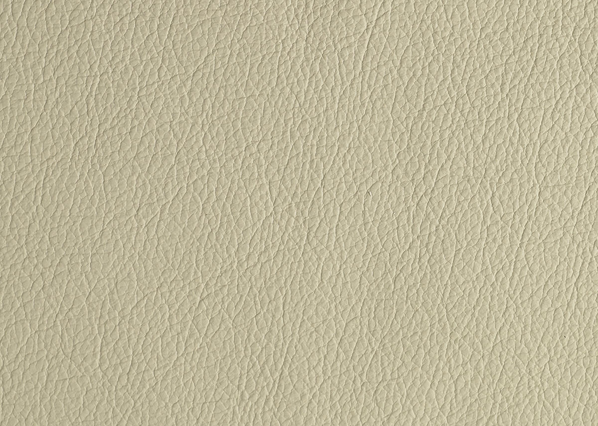 OTTOMANE in Echtleder Beige  - Beige/Schwarz, Design, Leder/Holz (114/92/165cm) - Dieter Knoll
