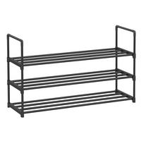 REGÁL NA TOPÁNKY, čierna, 92/55/30 cm - čierna, Trend, kov/plast (92/55/30cm) - Boxxx