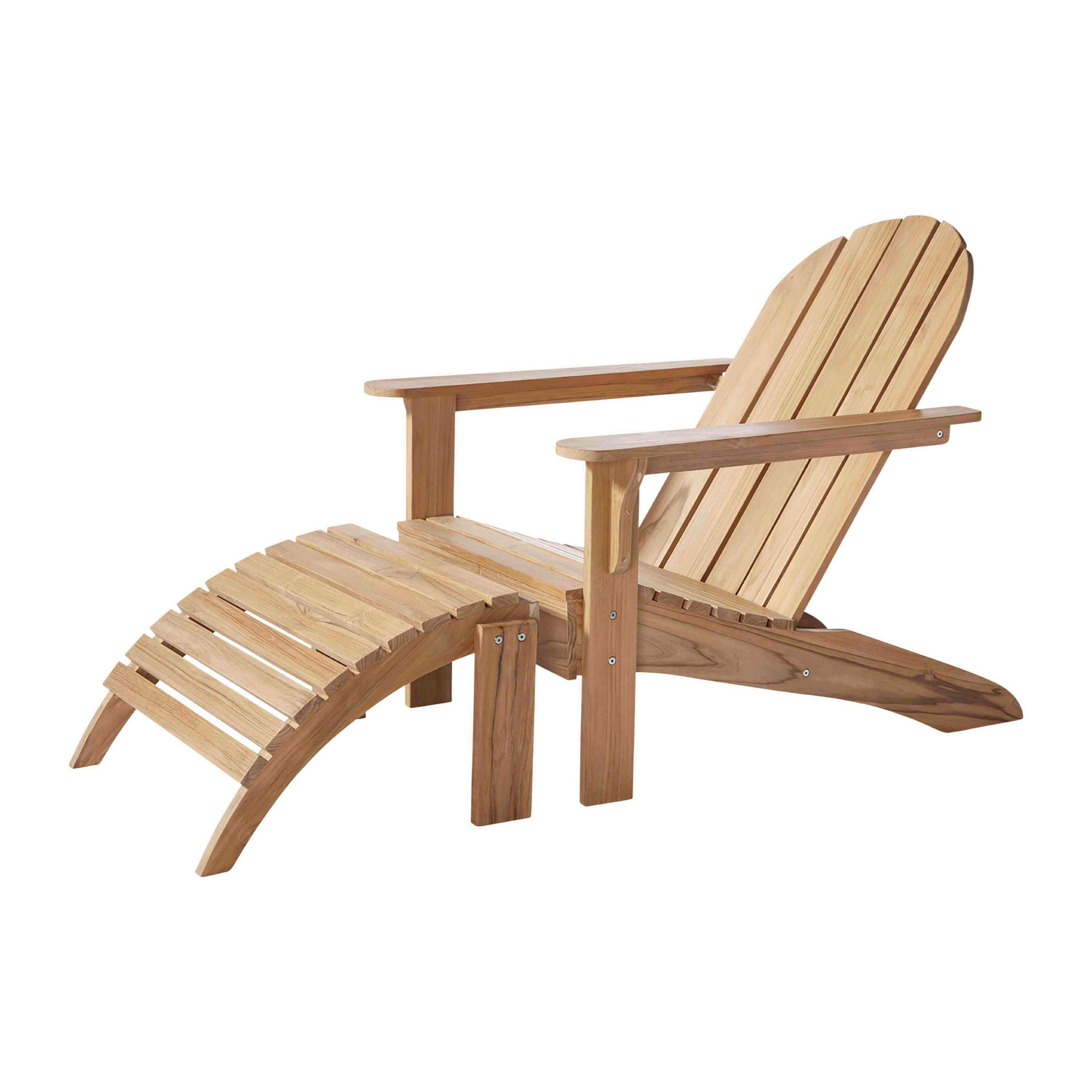 GARTENLIEGE Teakholz Teakfarben  - Teakfarben, Natur, Holz (105cm) - Gardenson