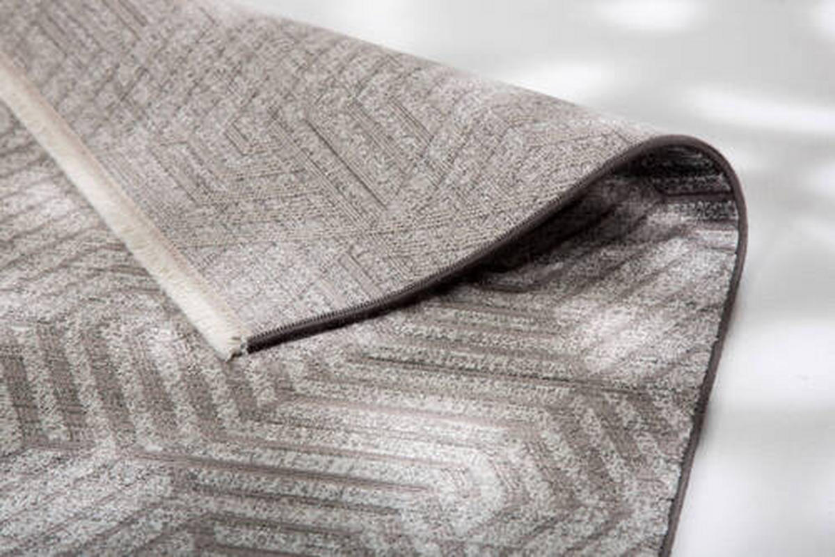 WEBTEPPICH 133/190 cm Grau  - Grau, Design, Textil (133/190cm) - Novel
