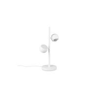 LED-TISCHLEUCHTE 26,5/50/16 cm   - Transparent/Weiß, Design, Kunststoff/Metall (26,5/50/16cm) - Musterring