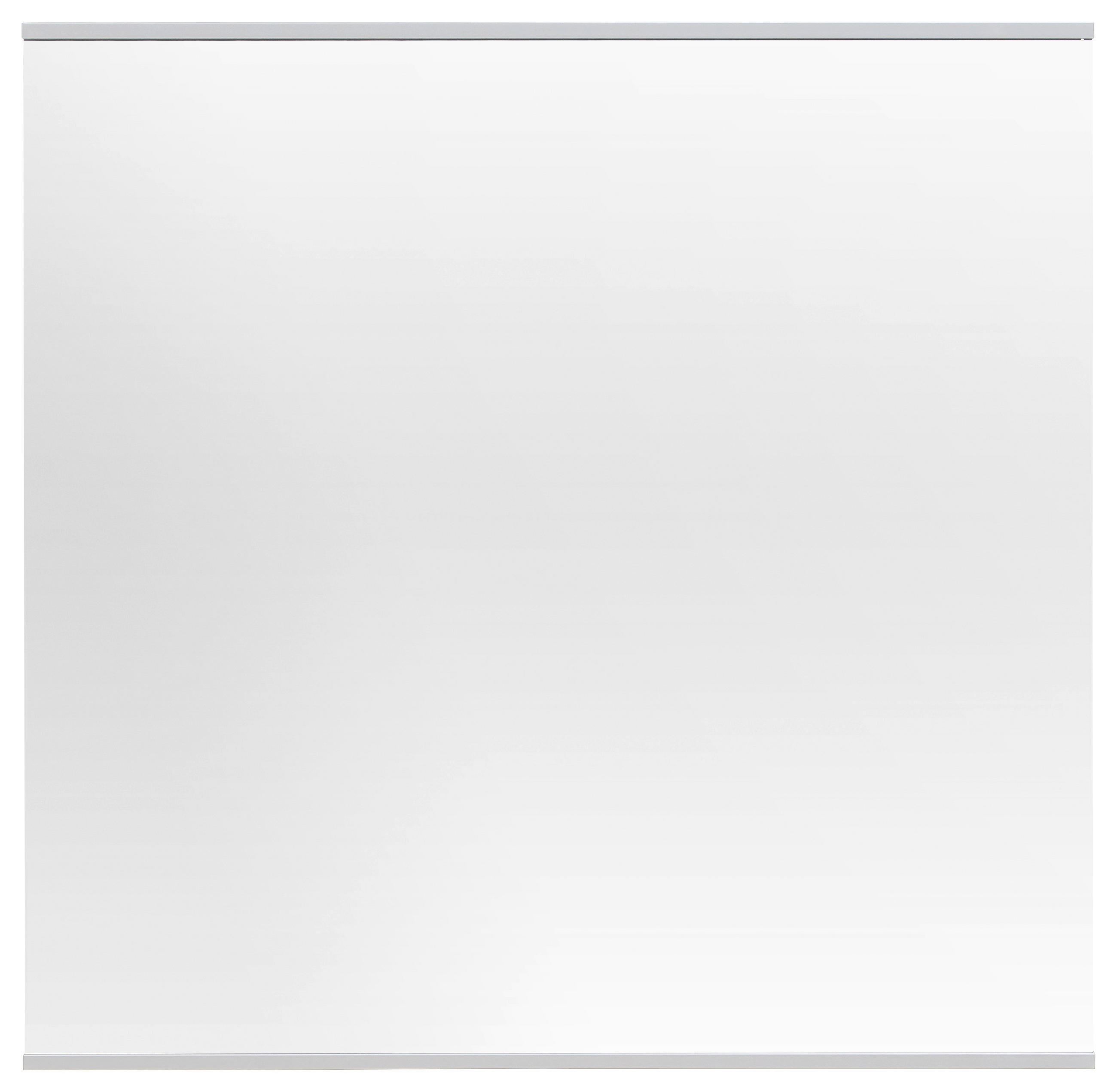 WANDSPIEGEL 82/80/2 cm    - Weiss, Design, Glas/Holz (82/80/2cm) - Dieter Knoll