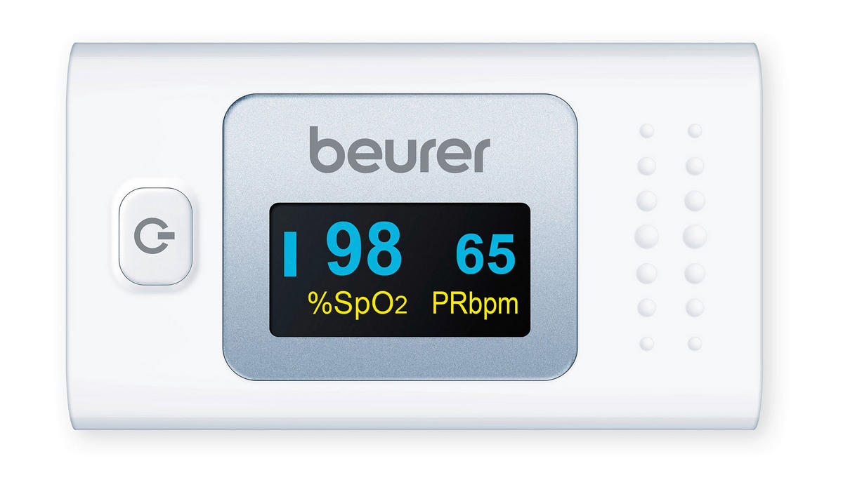 PULSOXIMETER  - Weiss, Basics (13.3/7/9.3cm) - Beurer