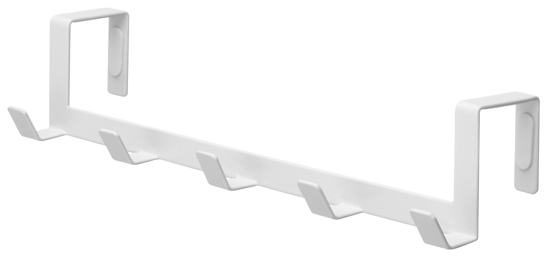 TÜRHAKEN Weiss  - Weiss, Basics, Metall (30/7/6cm)