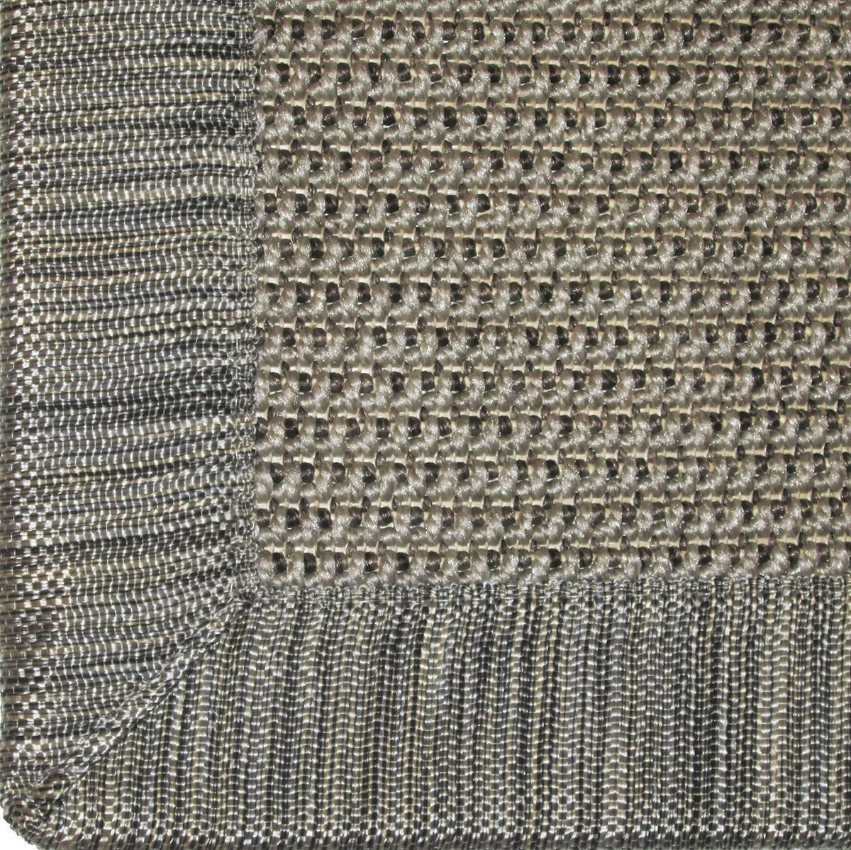 FLACHWEBETEPPICH 80/150 cm Chronos Silberfarben  - Silberfarben, KONVENTIONELL, Naturmaterialien/Textil (80/150cm) - Linea Natura